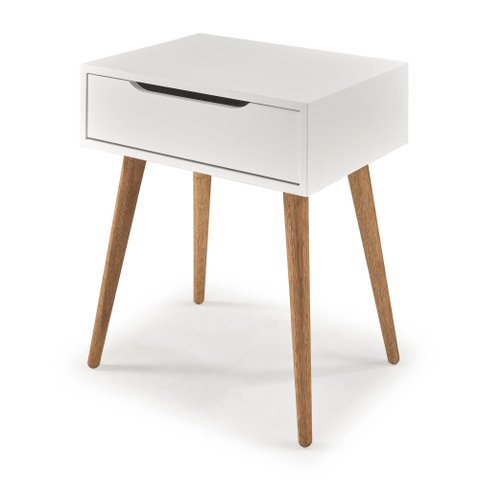 Mesa de Cabeceira Branca