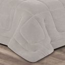 Ver imagem 3 de Coberdrom Casal Queen Everest Sherpa e Manta Microfibra 1 Peça - Cinza