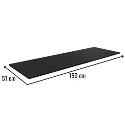 Tampo para Balcão 150 Cm Preto Ajl - 2