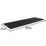 Tampo para Balcão 150 Cm Preto Ajl - 2