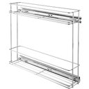 Ver imagem 1 de Porta Latas Duplo 6300 de Fixação Lateral 115x420x460mm Cromado Masutti Copat 01 Unidade