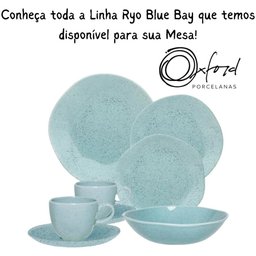 Prato Fundo Ryo Blue Bay Oxford 22cm - 2