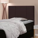 Ver imagem 4 de Cabeceira Cama Box Solteiro Donna 90Cm Marrom