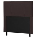 Ver imagem 1 de Cabeceira Cama Box Solteiro Donna 90Cm Marrom
