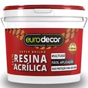 Ver imagem 1 de Resina Acrilica 3,6 Litros Brilhante Incolor - 02.01.01.0002 - EURODECOR Resina Acrilica 3,6 Litros 