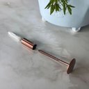 Ver imagem 4 de Pino Metal 3cm Rose Bucha Plástica 7mm Espelho de Parede Fixador Duler 