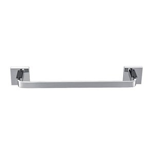 Porta Toalha De Rosto Barra 30 cm - Quadrado Em Latão Cromado HB-A0128 Harmony Porta toalha de rosto