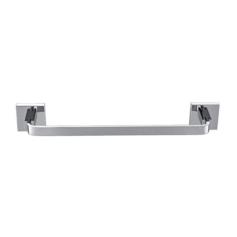 Porta Toalha De Rosto Barra 30 cm - Quadrado Em Latão Cromado HB-A0128 Harmony Porta toalha de rosto