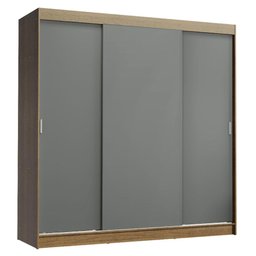 Guarda-roupa Casal Madesa Reno 3 Portas de Correr - 3