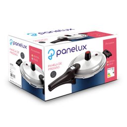 Panela de Pressão Fechamento Externo 4,5l Antiaderente Azul - 3 Panela de Pressão Fechamento Externo 4,5l Antiaderente Azul - 3