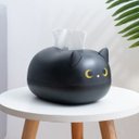 Ver imagem 1 de Porta Lenços Porta Guardanapos Toalhas Gatinho - Preto