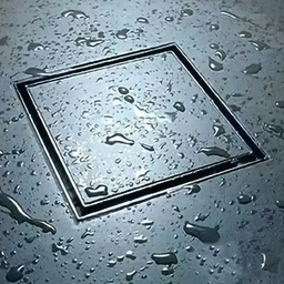 Ralo Oculto Flux Hidro Duplo Inox 10x10 - 3