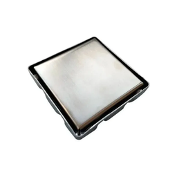 Ralo Oculto Flux Hidro Duplo Inox 10x10 - 1