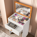 Ver imagem 7 de Penteadeira Compacta C/ Espelho e Gaveta Ideal P/ Maquiagem