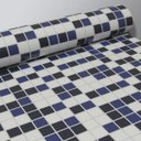 Ver imagem 2 de Papel de Parede Pastilha Clássica Mix - Várias Cores - Branco e Azul