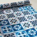 Ver imagem 2 de Adesivo Destacável Azulejo Manresa Azul - 10 x 10cm - 90 unidades