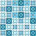 Ver imagem 5 de Adesivo Destacável Azulejo Manresa Azul - 20 x 20cm - 18 unidades.