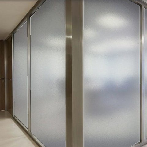 Adesivo Jateado para vidros Cristal 1,00m - 1,00 x 4,00m