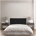 Ver imagem 6 de Cabeceira Solteiro 0,90m Nina Suede - Pallazio Cor Preto