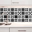 Ver imagem 2 de Adesivo Destacável Azulejo Átrio Preto - 10 x 10cm - 90 unidades