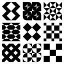 Ver imagem 3 de Adesivo Destacável Azulejo Átrio Preto - 10 x 10cm - 90 unidades