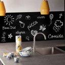 Ver imagem 4 de Papel de Parede Lousa Preto + 4 gizes - 0,50 x 2,50m
