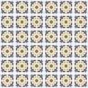 Ver imagem 3 de Adesivo Destacável Azulejo Braga Azul Escuro - 10 x 10cm - 90 unidades