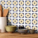 Ver imagem 1 de Adesivo Destacável Azulejo Braga Azul Escuro - 10 x 10cm - 90 unidades