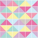 Ver imagem 3 de Adesivo Destacável Azulejo Triângulo Candy - 20 x 20cm - 18 unidades