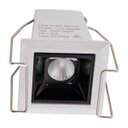 Ver imagem 4 de Spot Soul Embutir 1 Foco 2w 2700k Branco e Preto 81287 Opus St3050