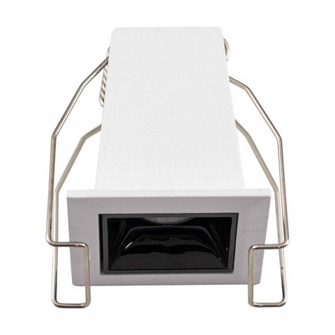 Spot Soul Embutir 1 Foco 2w 2700k Branco e Preto 81287 Opus St3050