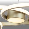 Lustre Pendente Lumier Capri 48w 84x29cm Led Dourado Bivolt - 2