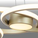 Ver imagem 2 de Lustre Pendente Lumier Capri 48w 84x29cm Led Dourado Bivolt