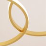Lustre Pendente Lumier Capri 48w 84x29cm Led Dourado Bivolt - 4