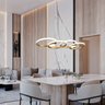 Lustre Pendente Lumier Capri 48w 84x29cm Led Dourado Bivolt - 8