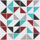 Ver imagem 3 de Adesivo Destacável Azulejo Retângulo Vermelho - 10 x 10cm - 90 unidades