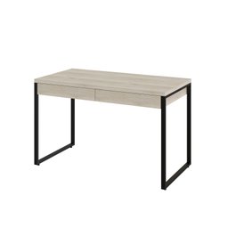 Mesa Escritório Office Estilo Industrial 1,10 M C/ 2 Gavetas - 1