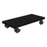Suporte Para CPU de Computador Com Rodinhas em MDF 18mm 20x40cm - Wp Connect Suporte CPU Preto - 1
