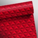 Ver imagem 3 de Papel de Parede Triângulo 3D Classic - Várias Cores - Vermelho