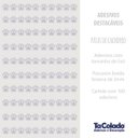 Ver imagem 3 de Adesivo Destacável Patas de Cachorro - Cinza