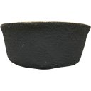Ver imagem 3 de Cesta com Alça Decorativo em Palha 45cm Preto