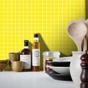 Ver imagem 1 de Papel de Parede Pastilha Clássica - Várias Cores - Amarelo