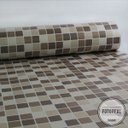 Ver imagem 2 de Papel de Parede Pastilha Clássica Mix - Várias Cores - Marrom