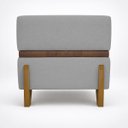 Ver imagem 2 de Puff Recamier Kodama 150 Cm para Sala Quarto Pé de Cama Hall de Entrada Bouclé Premium Luxo