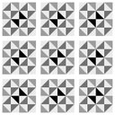 Ver imagem 2 de Adesivo Destacável Azulejo Delta Preto - 10 x 10cm - 90 unidades