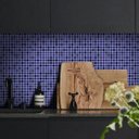 Ver imagem 1 de Adesivo Destacável Pastilha Mix Azul Marinho - 10 x 10cm - 90 unidades