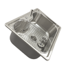 Cuba Para Cozinha Gourmet Petra Aço Inox Escovado 66x45CM - 6