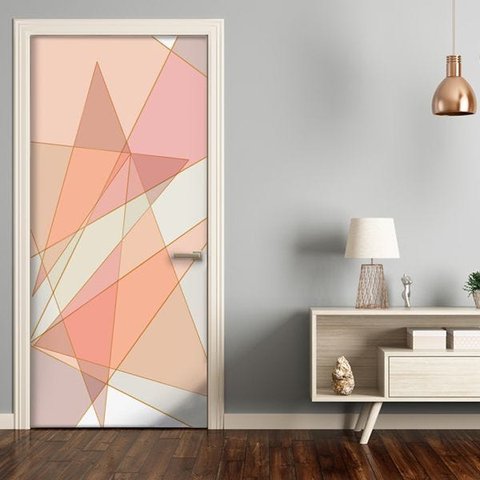 Adesivo para Porta Rosa - 0,90 x 2,10m