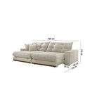 Ver imagem 3 de Sofá Duque Dois Módulos de 80cm B25cm Meu Sofá Online
