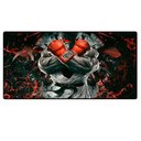 Ver imagem 1 de Mouse Pad Gamer Extra Grande Guerreiro Lutador Base Antiderrapante